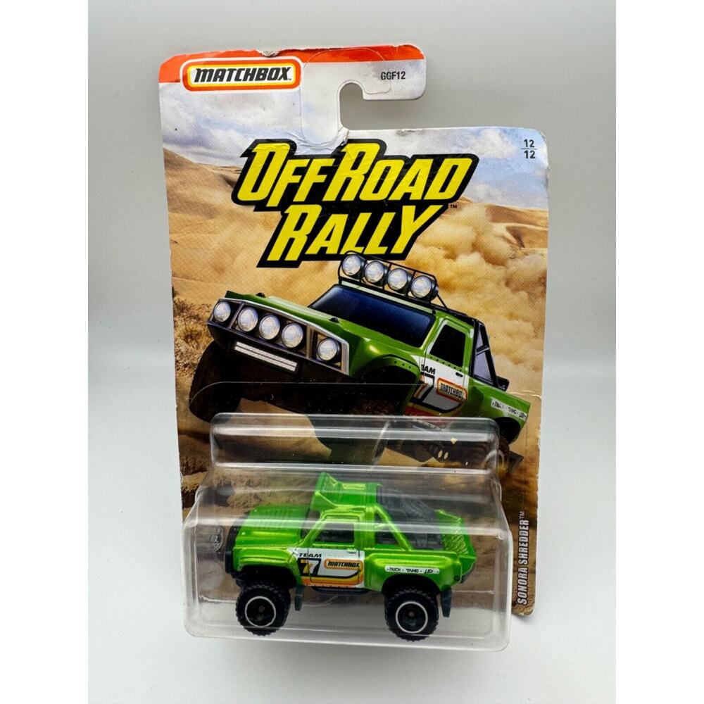 Matchbox 2020 Sonora Shredder Team 7 12/12 2106 Green Nip Rare